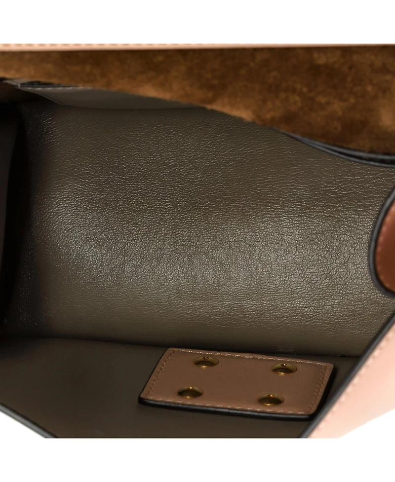 Pre-Owned Fendi Small Kan U Shoulder Bag Leather