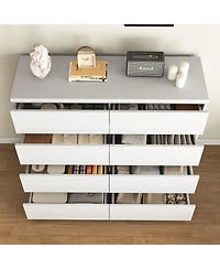 flynama 7 Drawer Dresser with Drawer Dividers Wood for Bedroom Organized Storage