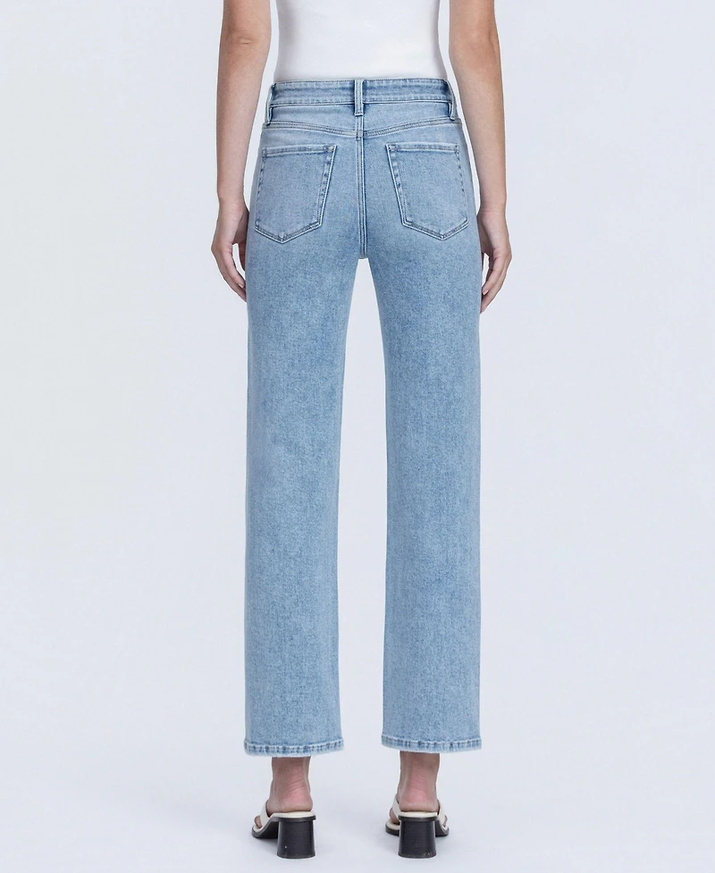 Vervet Women's High Rise Ankle Straight Jeans