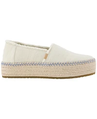 Toms Women's Valencia Platform Espadrille Slip-On Shoes