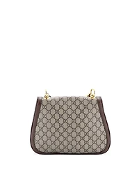 Pre-Owned Gucci Medium Blondie Nm Top Handle Bag Gg Coated Canvas