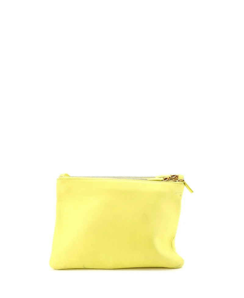 Pre-Owned Celine Large Trio Crossbody Bag Leather