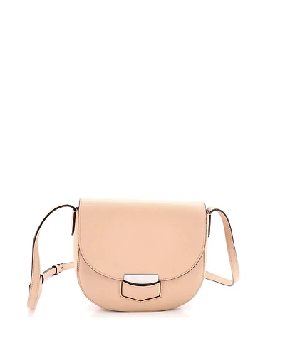 Pre-Owned Celine Small Trotteur Crossbody Bag Grainy Leather