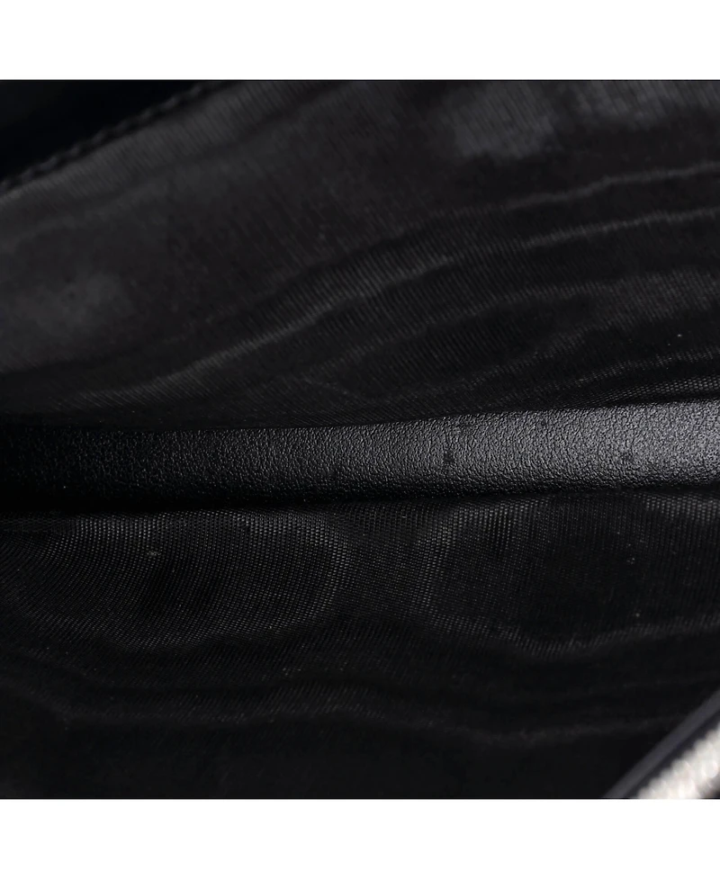 Pre-Owned Gucci Mini Gg Marmont Chain Wallet Mixed Matelasse Leather