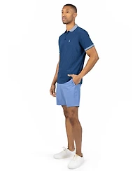 Tailorbyrd Men's Tech Slub Textured Performance Polo