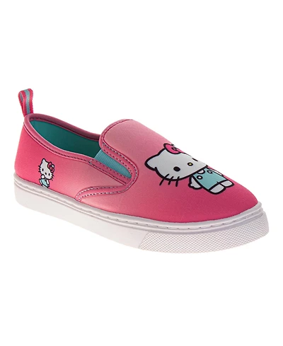 Hello Kitty Little Girls Slip On Adorable Casual Comfortable Sneaker