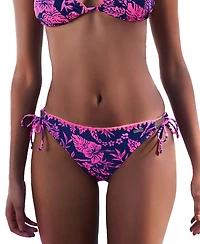 Lascana Women's Tropical Side Tie Bikini Swimsuit Bottom