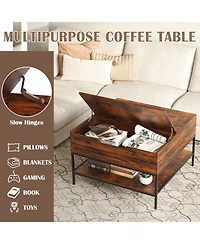 Rainsken Flip-Top Coffee Table