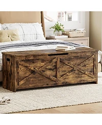 gaomon 47.2" Wooden Storage Chest