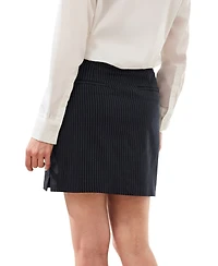 Tribal Women's Striped Pull-On Skort