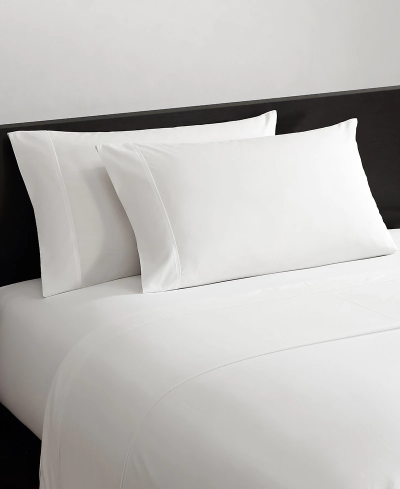 Vera Wang Egyptian 200-Thread Count Cotton Solid 4-Pc. Sheet Set