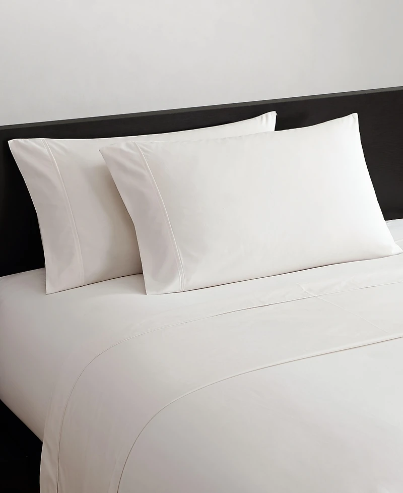 Vera Wang Egyptian 200-Thread Count Cotton Solid 4-Pc. Sheet Set