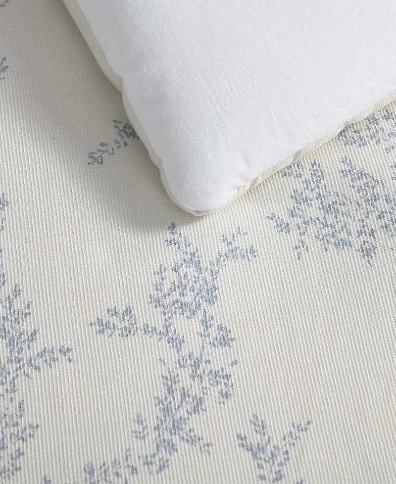 Vera Wang Trailing Vines Cotton 3-Pc. Comforter Set