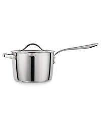 Tramontina Tempo Tri-Ply Base Stainless Steel 4-Quart Sauce Pan with Glass Lid