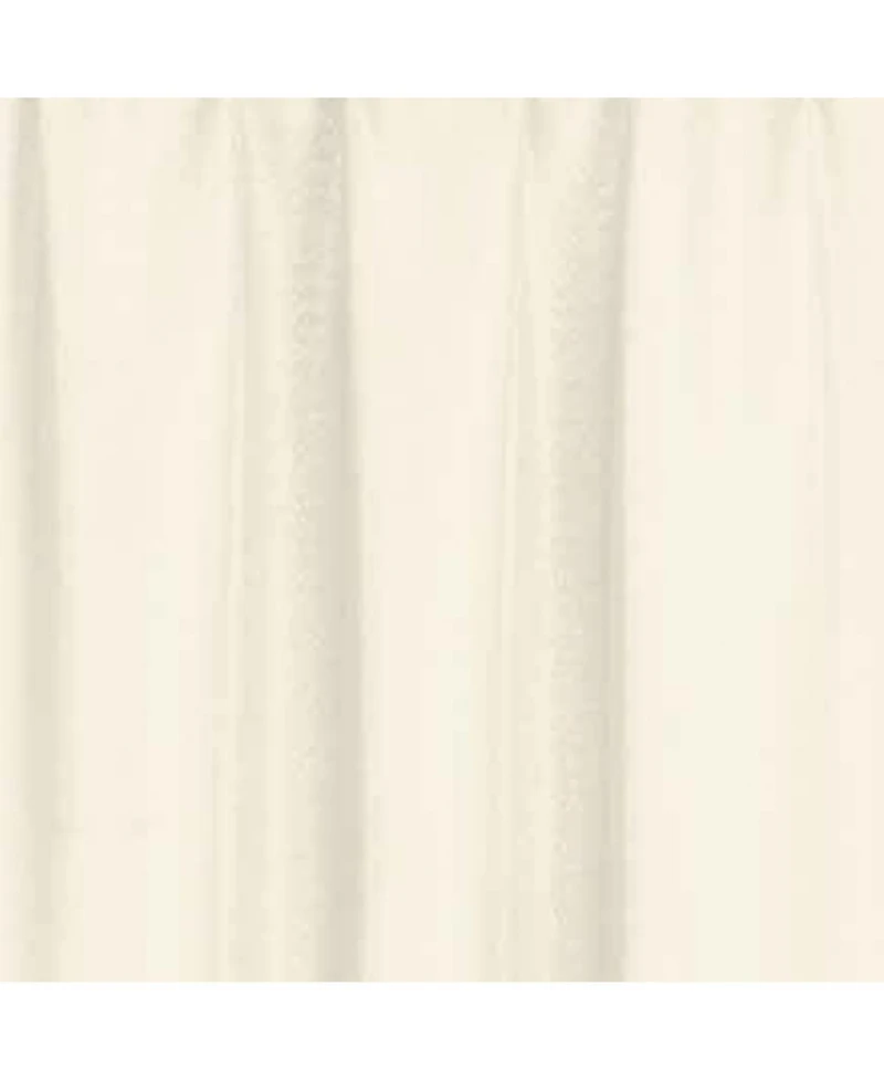 Rt Designers Collection 100% Polyester Gibson Solid 3 Piece Kitchen Curtains Valance and Tiers Set