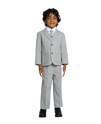 Peanut Butter Collection Boys Joey Safari Slim-Fit Suit