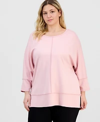 Jones New York Plus 3/4-Sleeve Tunic