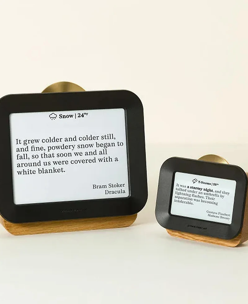 Uncommon Goods Literary Weather Forecast