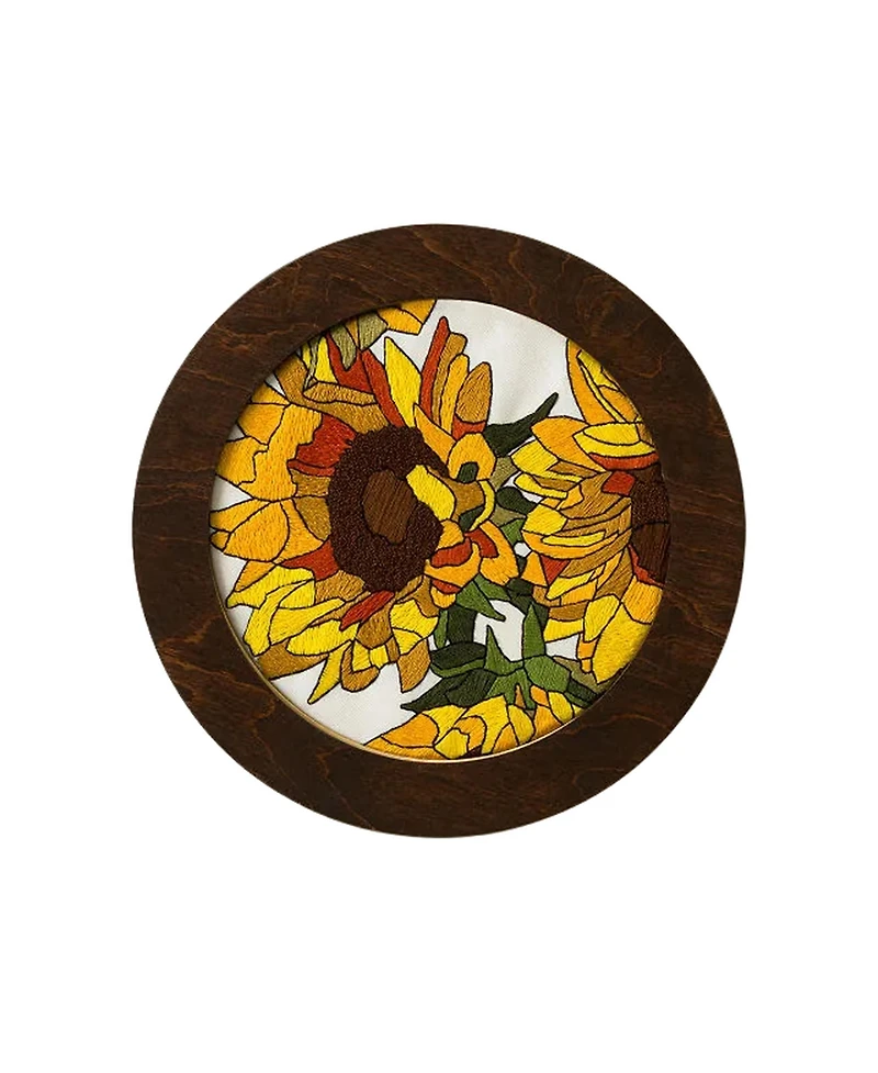 Uncommon Goods Beginners Botanical Embroidery by Numbers Kit