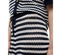 Tommy Hilfiger Women's Crochet Knitted Pants