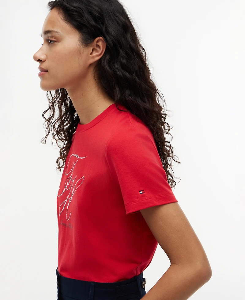 Tommy Hilfiger Women's Short-Sleeve Crewneck T-Shirt