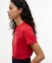 Tommy Hilfiger Women's Short-Sleeve Crewneck T-Shirt