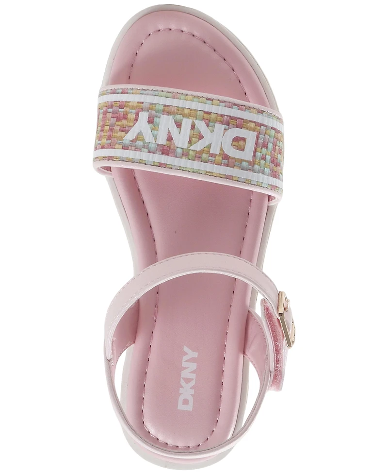 Dkny Girls' Chava Eloise Ankle Strap Flatform Sandals