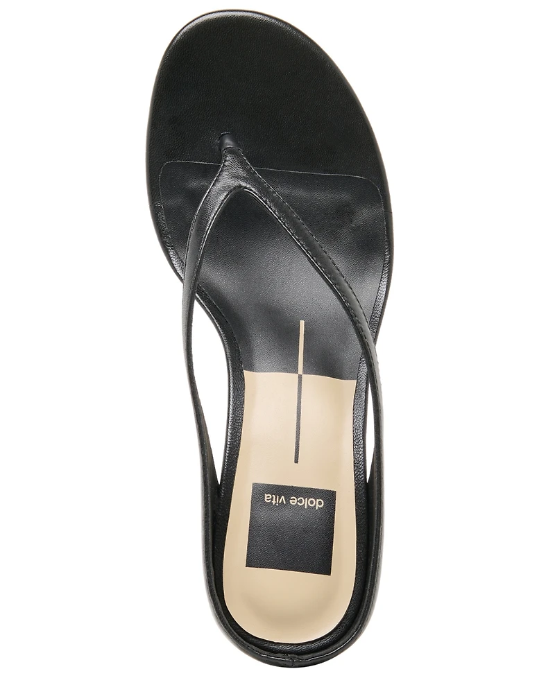 Dolce Vita Women's Doreen Round Toe Thong Dress Sandals