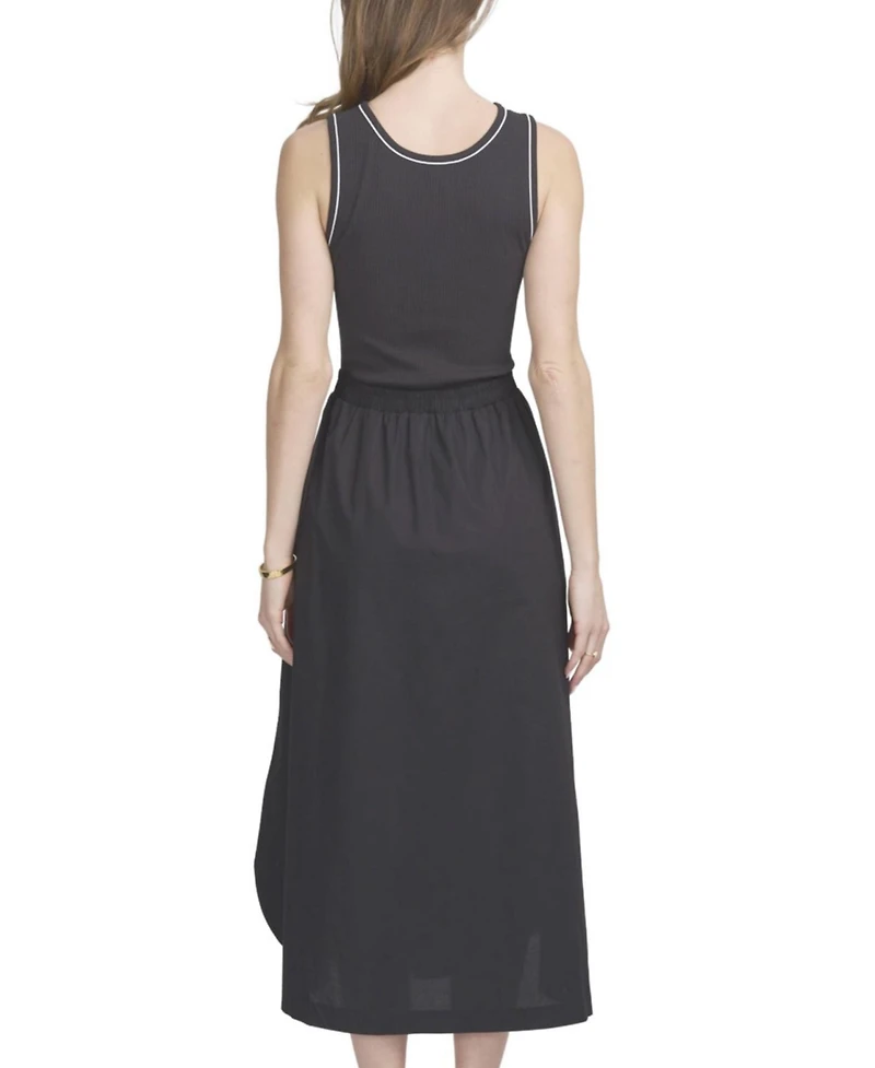 Elle Collection Women's Mix Media Tank Dress