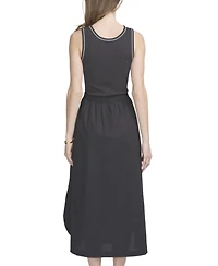 Elle Collection Women's Mix Media Tank Dress