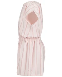 Calvin Klein Girls' 7-16 Short-Sleeve Romper