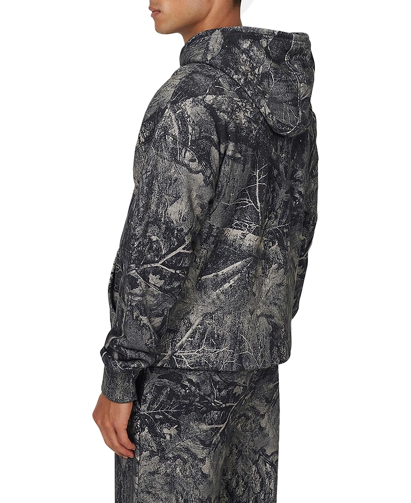 Good For Nothing Men's Woodland Camo Relaxed Hoodie