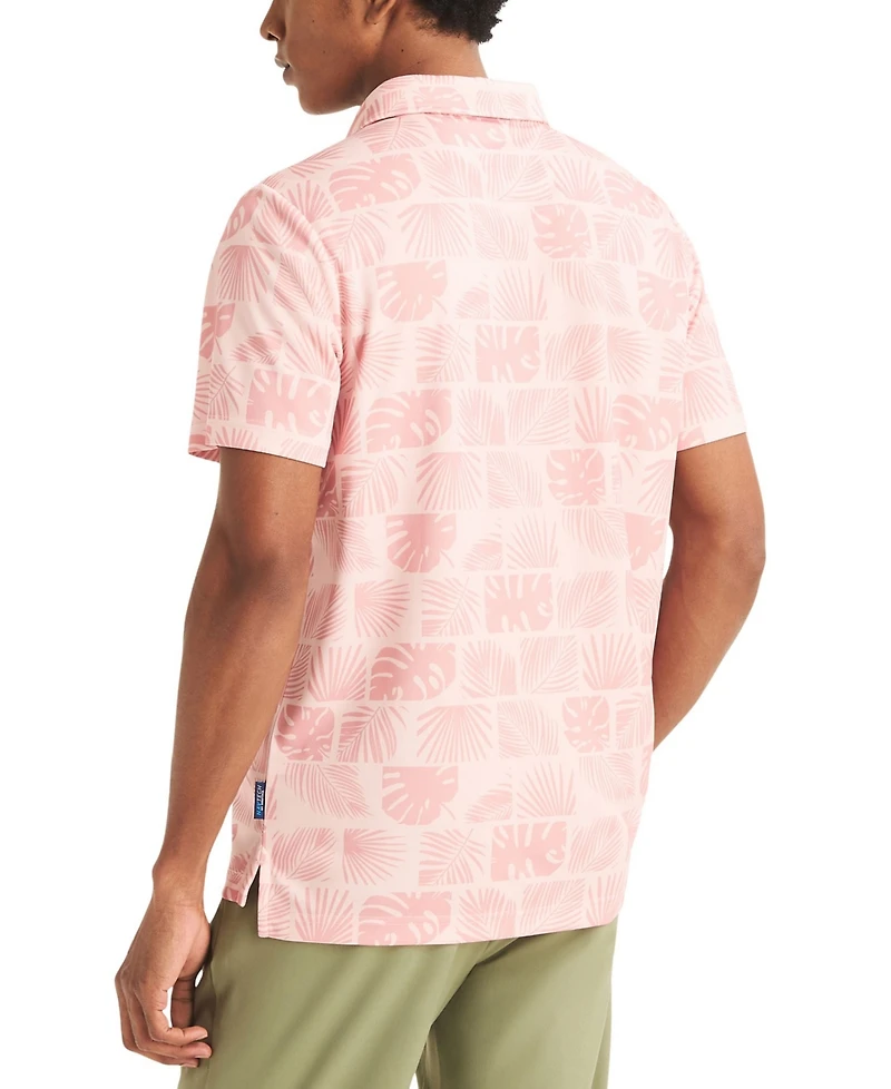 Nautica Men's Print Golf Polo Shirt