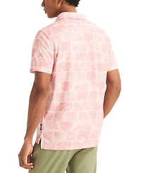 Nautica Men's Print Golf Polo Shirt
