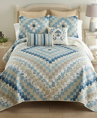 Donna Sharp Diamond Ultra-Comfort 3-Pc. Quilt Set, California King