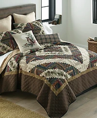 Donna Sharp Whitley Diamond 3-Pc. Quilt Set, King