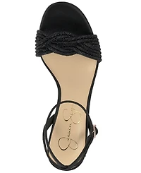 Jessica Simpson Women's Sienea Rhinestone Knot Dress Sandals