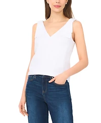 CeCe Women's V-Neck Bow-Strap Tank Top