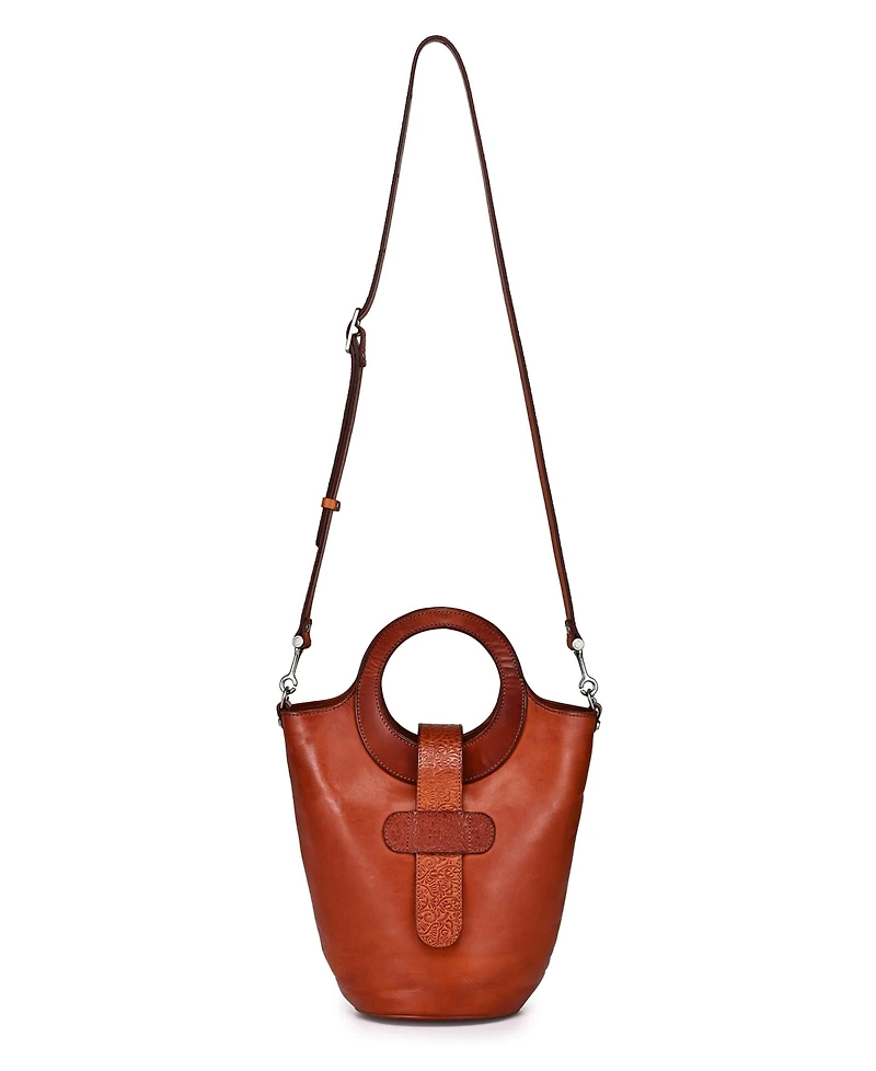 Old Trend Lily Small Bucket Crossbody Bag