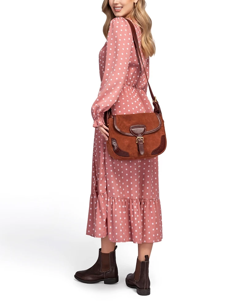 Old Trend Camellia Medium Shoulder Bag