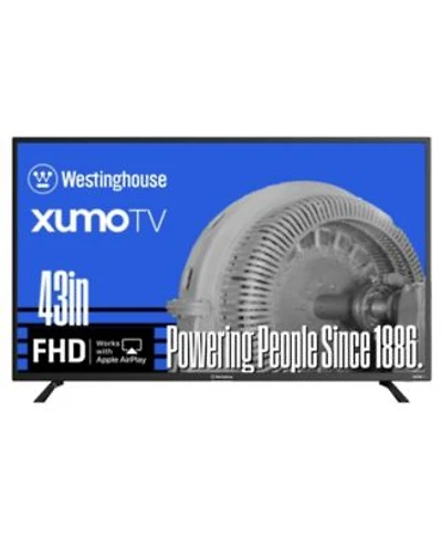 Westinghouse 43 Inch Smart Tv Fhd 1080p Xumo Tv W Voice Remote Flat Screen Led Television W Apple Home Kit Wi Fi Mobile Connectivity