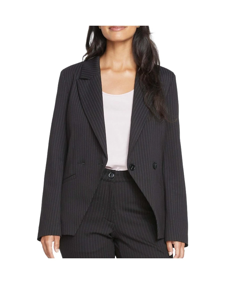 Universal Standard Plus Double Breasted Ponte Blazer