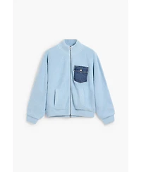 Desigual Men's Double zipper knit sweater