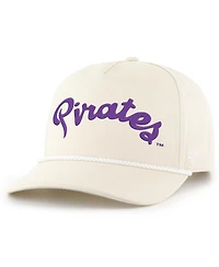 '47 Brand Men's Natural Ecu Pirates Powder Purple Hitch Adjustable Hat