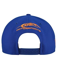 New Era Men's Blue Jr Motorsports 88 HendrickCars.com Script 9FIFTY Snapback Hat