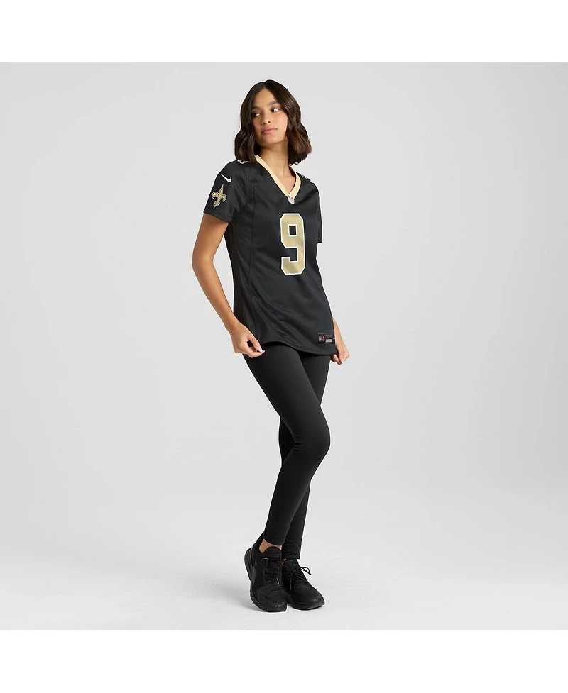 Nike Women's Drew Brees Black New Orleans Saints Team Game Jersey