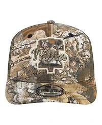 New Era Men's Camo Philadelphia Phillies Realtree 9SEVENTY Adjustable Hat