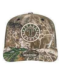 New Era Men's Camo Texas Rangers Realtree 9SEVENTY Adjustable Hat