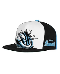 Mitchell & Ness Big Boys and Girls Navy Utah Mammoth Mascot Snapback Hat