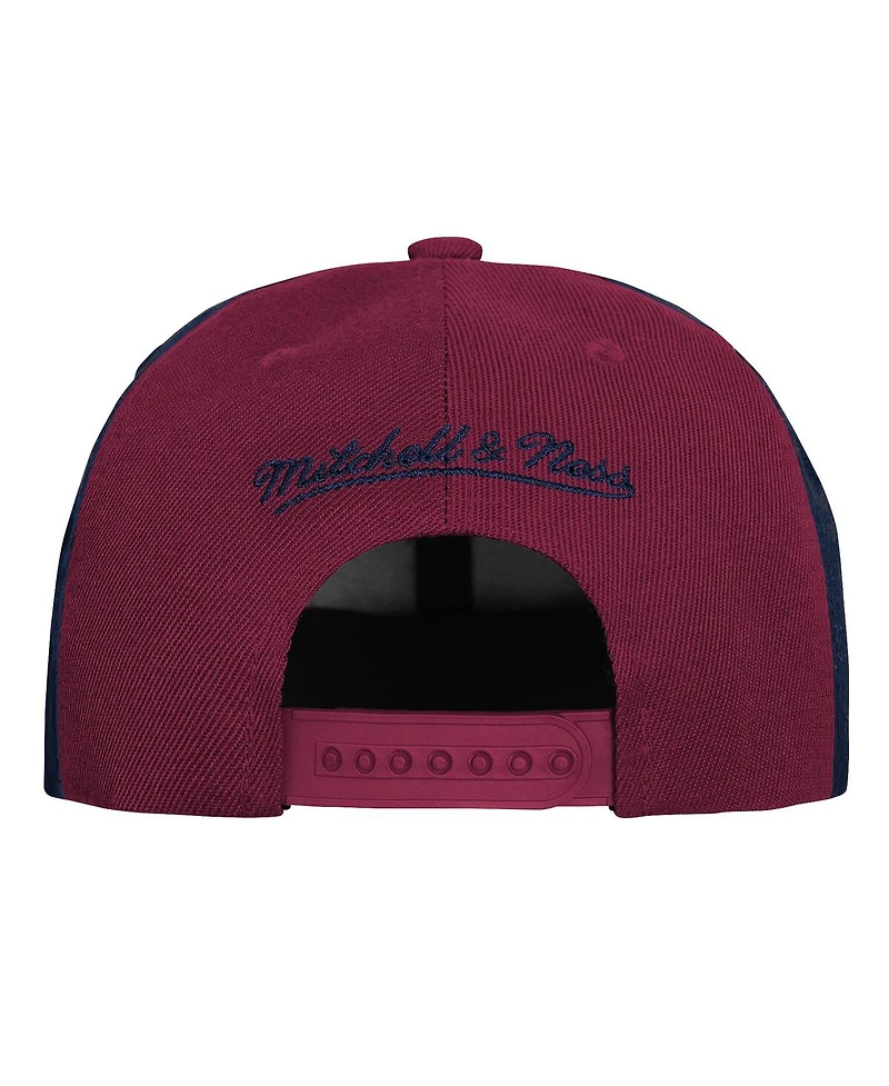 Mitchell & Ness Big Boys and Girls Maroon Colorado Avalanche Mascot Snapback Hat